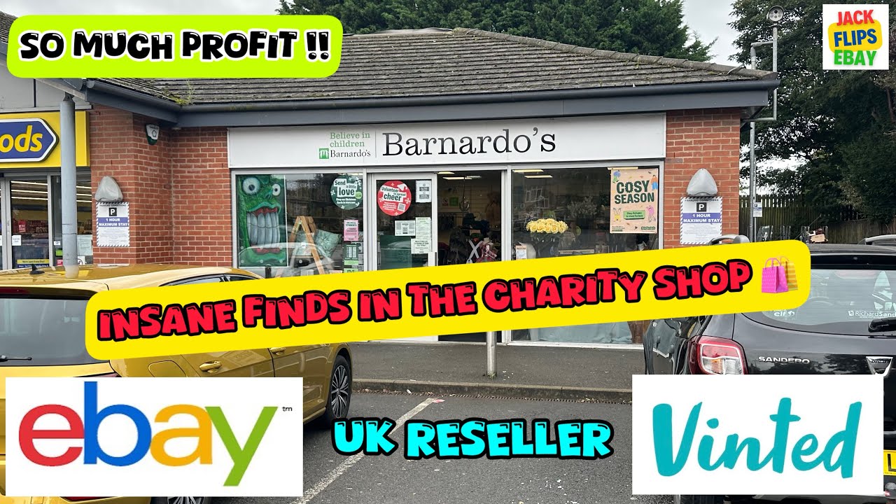 Insane profit - Charity shop reselling has never been better - UK EBay & Vinted reseller 