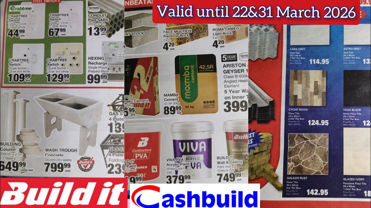 СТРОЙТЕ || CASHBUILD || СТРОИТЕЛЬНЫЕ МАТЕРИАЛЫ || ДЕЙСТВИТЕЛЬНО ДО 22 И 31 МАРТА 2026 ГОДА