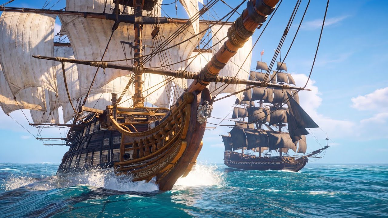 Assassin's Creed Black Flag Resynced - All Legendary Ships [4K60FPS]