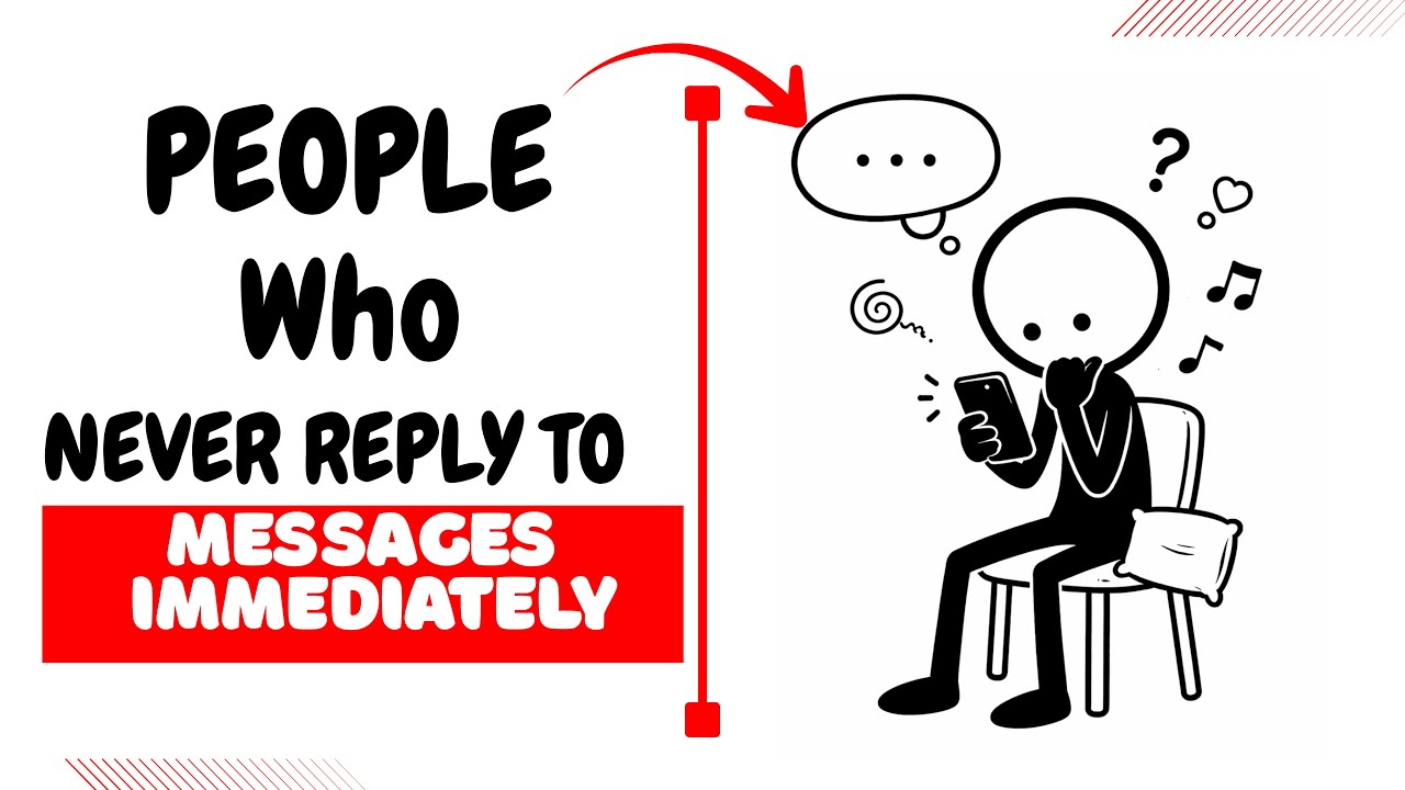 Psychology Behind People Who Never Reply to Messages Immediately