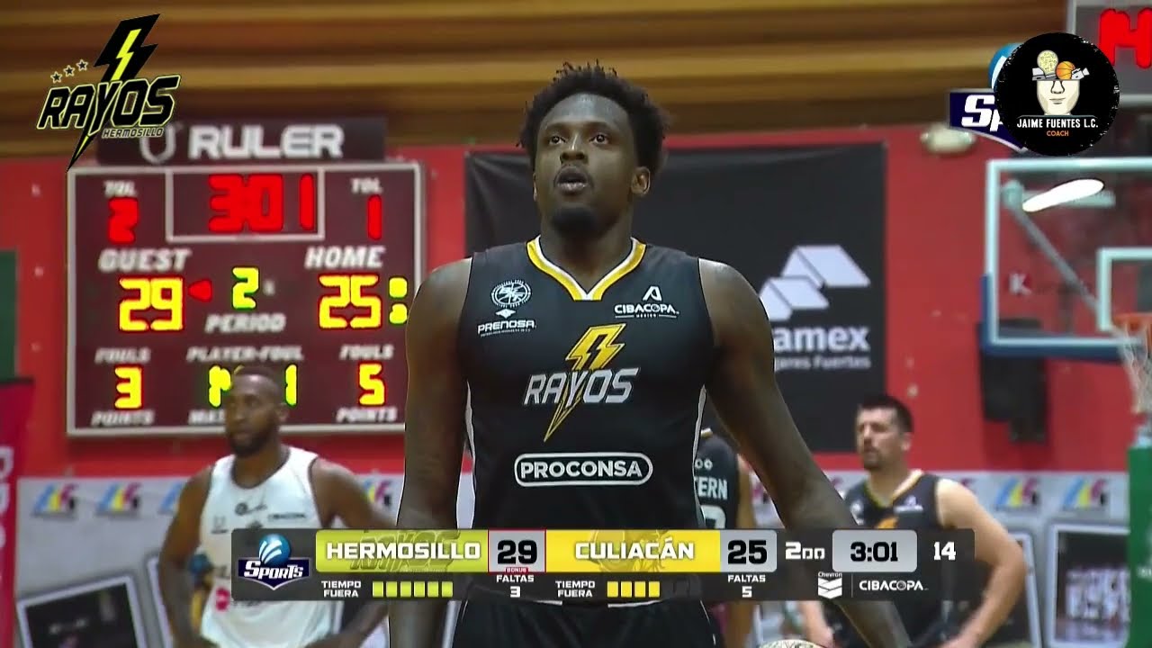 #0 Jimond Ivey (21 Mar 23) Rayos de Hermosillo 30 Pts, 12 Reb, 2 Ast, 1 Stl. CIBACOPA 2023.
