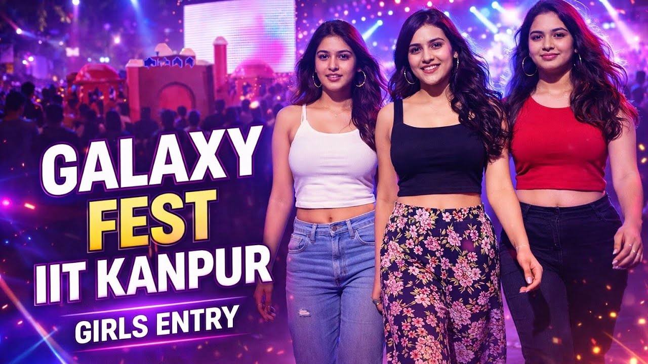 Galaxy Fest Mein Chha Gayi IIT Kanpur Ki Ladkiyan  | Jab Galaxy Fest Mein Aayi IIT Kanpur Ki Power 