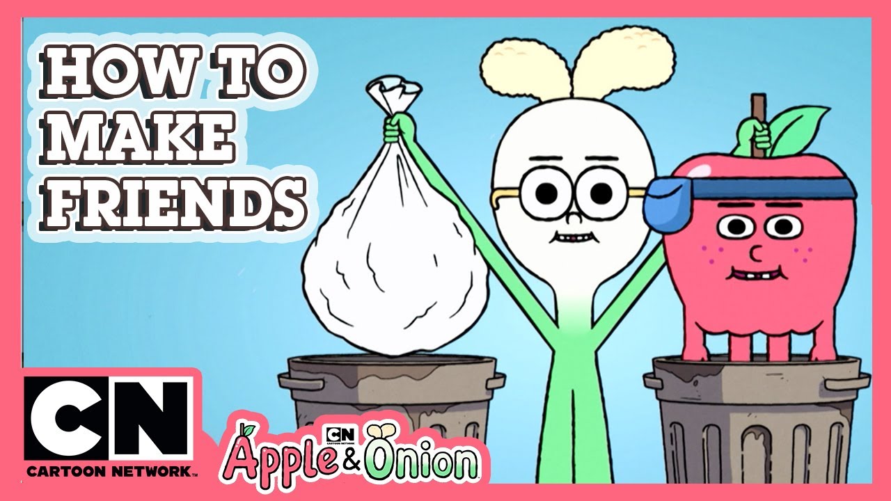 Apple & Onion | How To Make Friends | Cartoon Network UK 🇬🇧