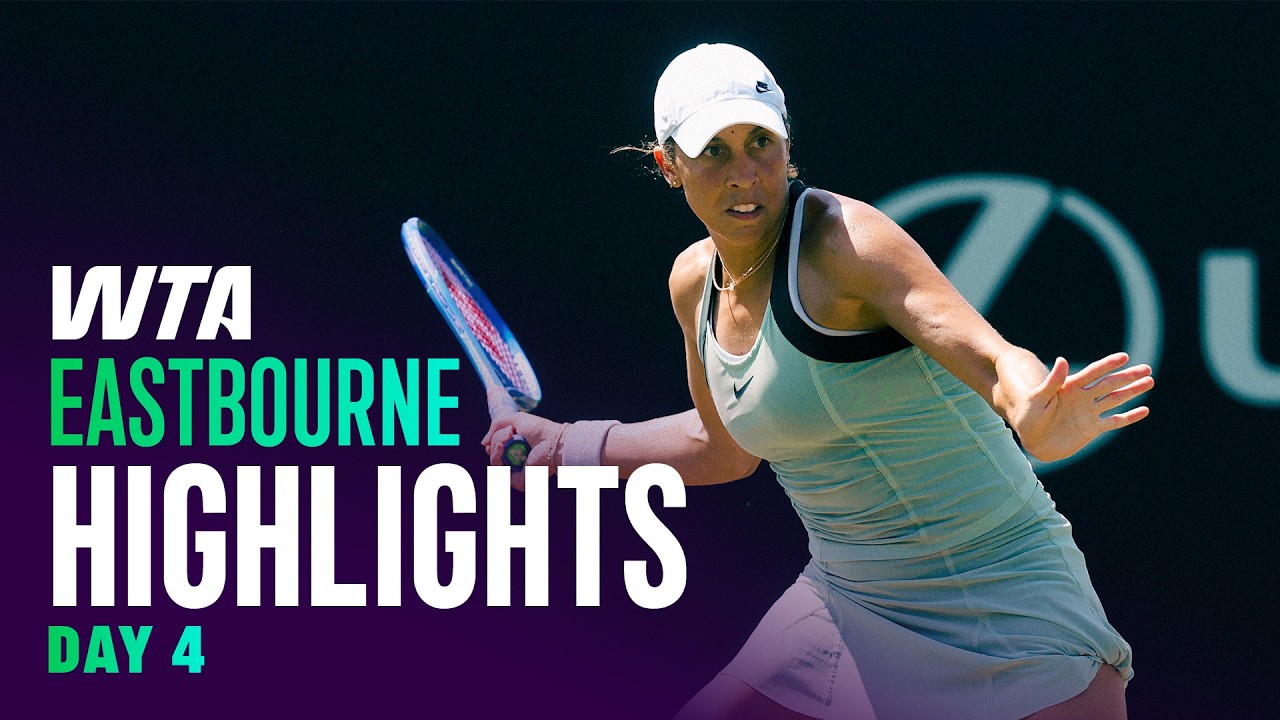 4-й день в Истборне: Киз, Остапенко и другие | Лучшие моменты матчей WTA