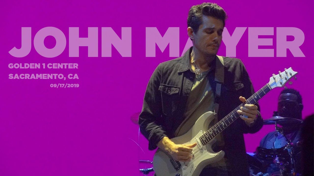 John Mayer - Moving on and Getting Over (GROOVY Intro by Isaiah Sharkey) at Sacramento (09/17/2019)