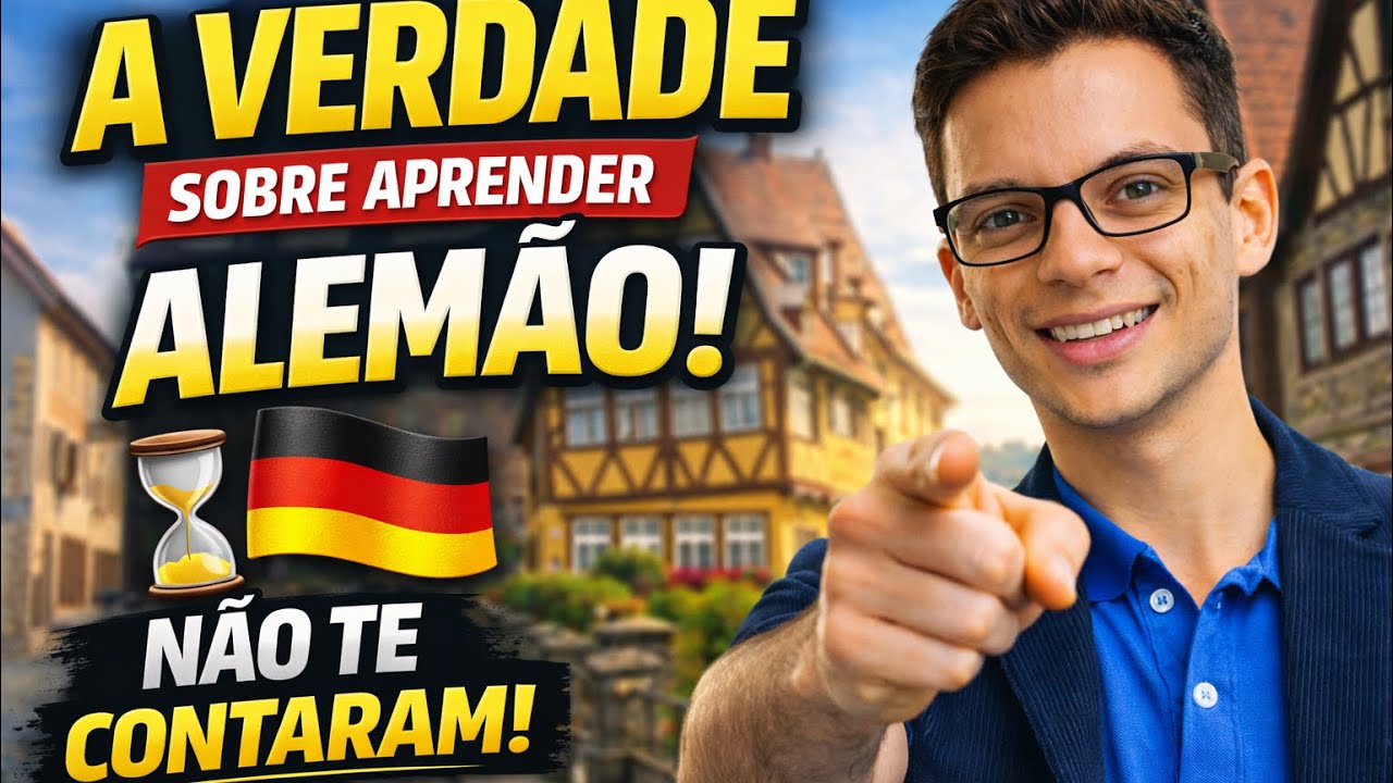 O que não te contaram sobre aprender alemão! Confira!!!