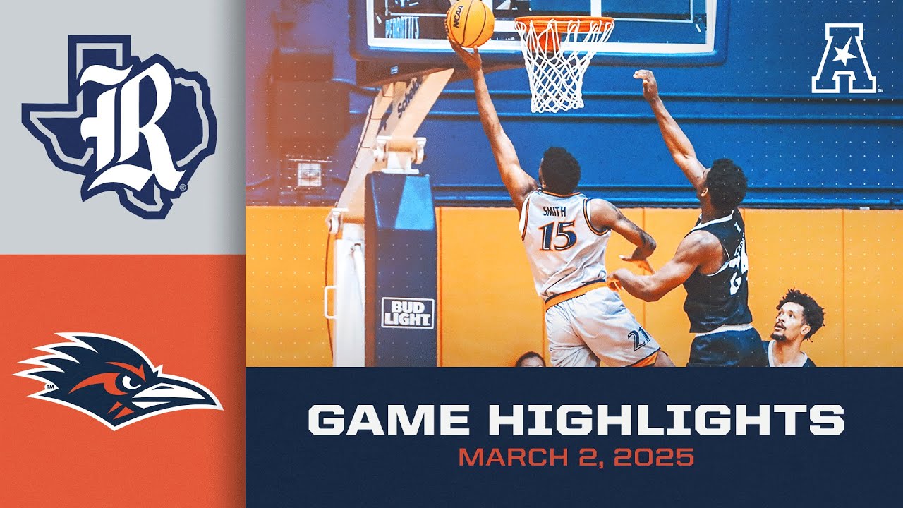Game Highlights: Rice vs. UTSA (Mar. 2, 2025)