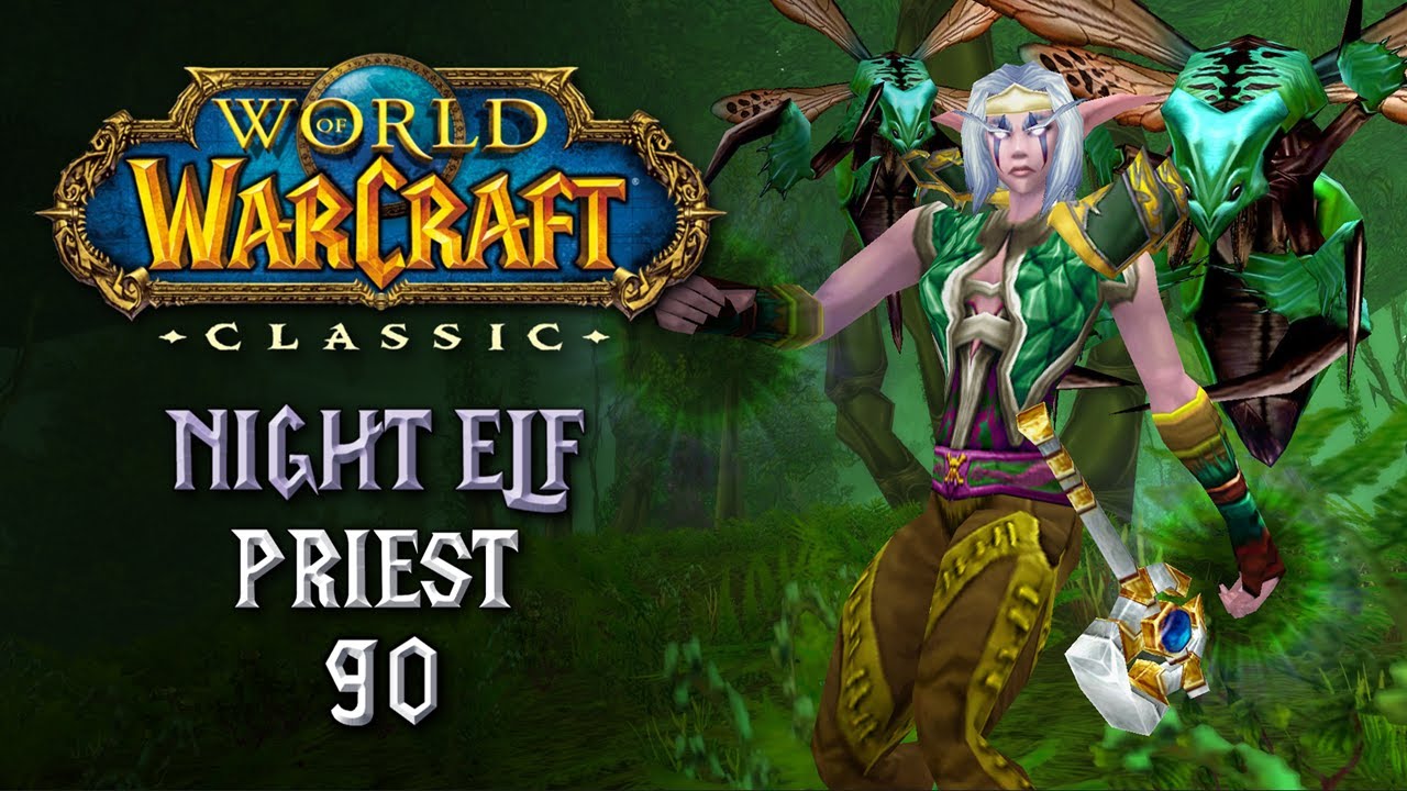 Расслабляющее прохождение World of Warcraft Classic эпохи – жрец ночных эльфов [90]
