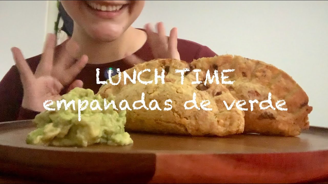 Asmr comiendo | Empanadas de verde 🥟| #eatingsounds #asmr | Nela ASMR