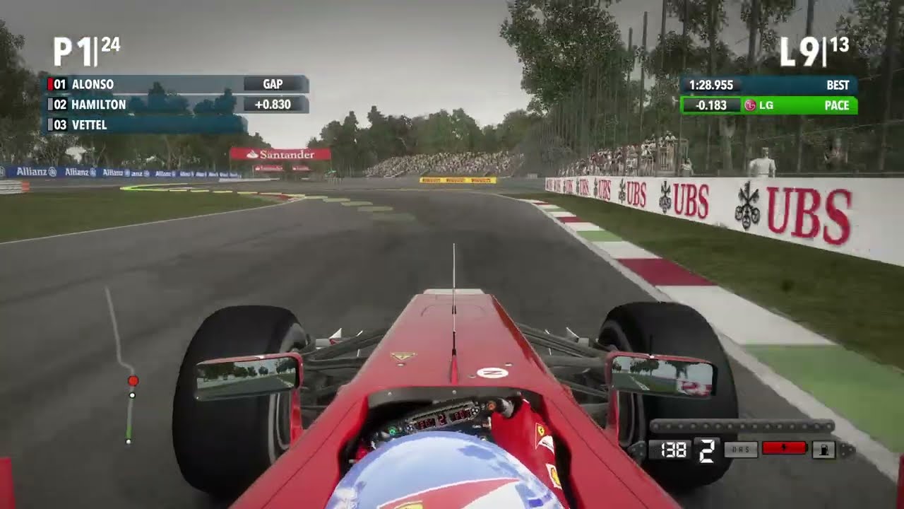 F1 2012 | Monza HD Gameplay (PC)