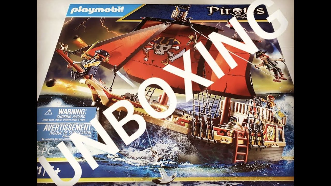Totenkopf-Kampfschiff Playmobil 70411 Unboxing