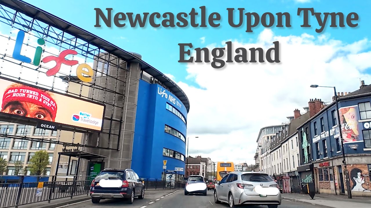 Newcastle Upon Tyne, UK | 4K Drive Through City Centre
