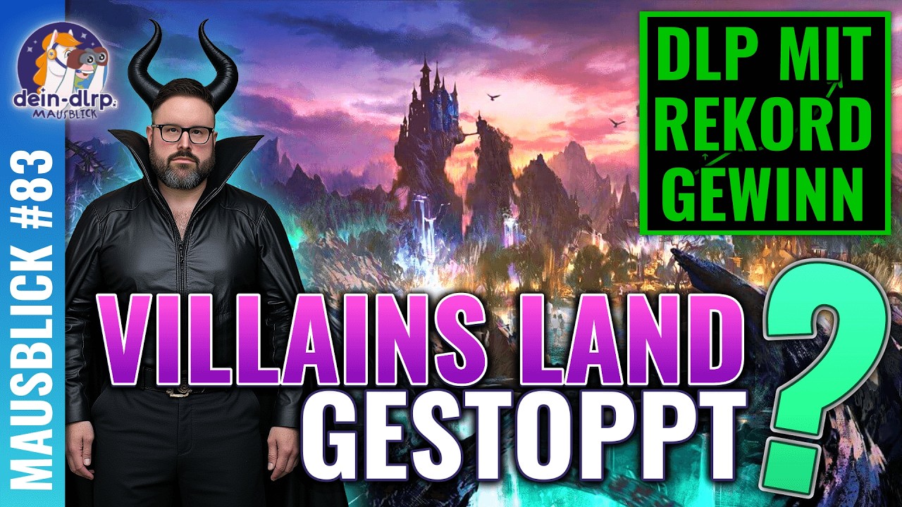 Villains Land gestoppt – Disneyland Paris mit Rekordgewinn