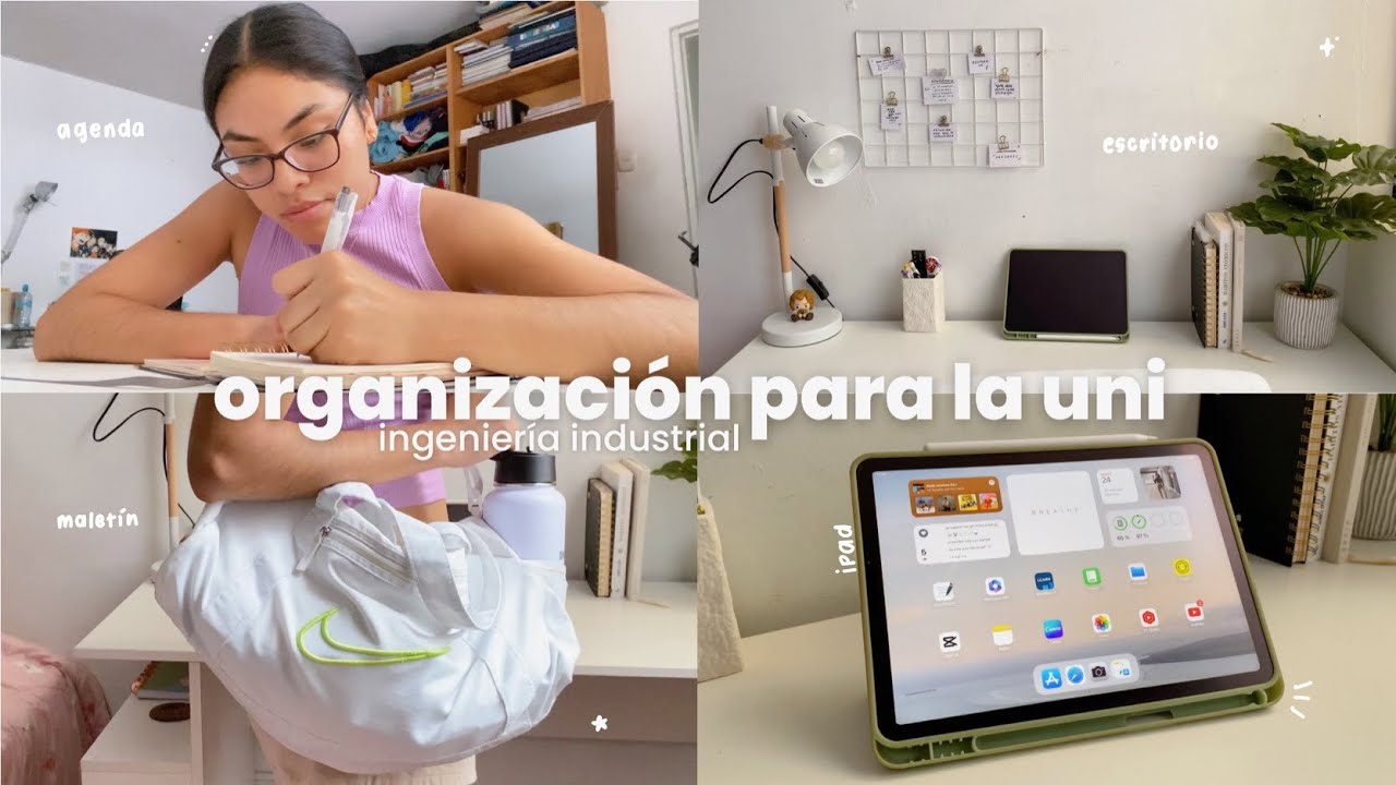 📑 Organización para la universidad (estudiante de ingeniería industrial)