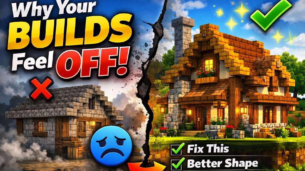 Why Your Minecraft Builds Feel Off (And How to Fix Them)