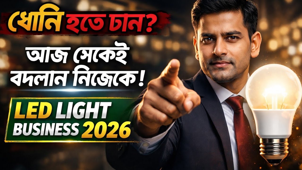 ধনী হতে চান? তাহলে আজ থেকেই বদলান নিজেকে | 2026 Business Guide (LED LIGHT BUSINESS)