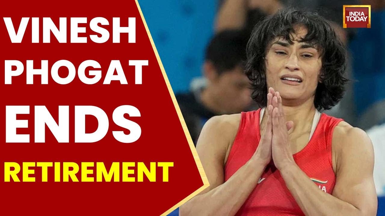 Wrestler Vinesh Phogat Makes Retirement U-Turn, Sets Sights On 2028 LA Olympics | India Today News