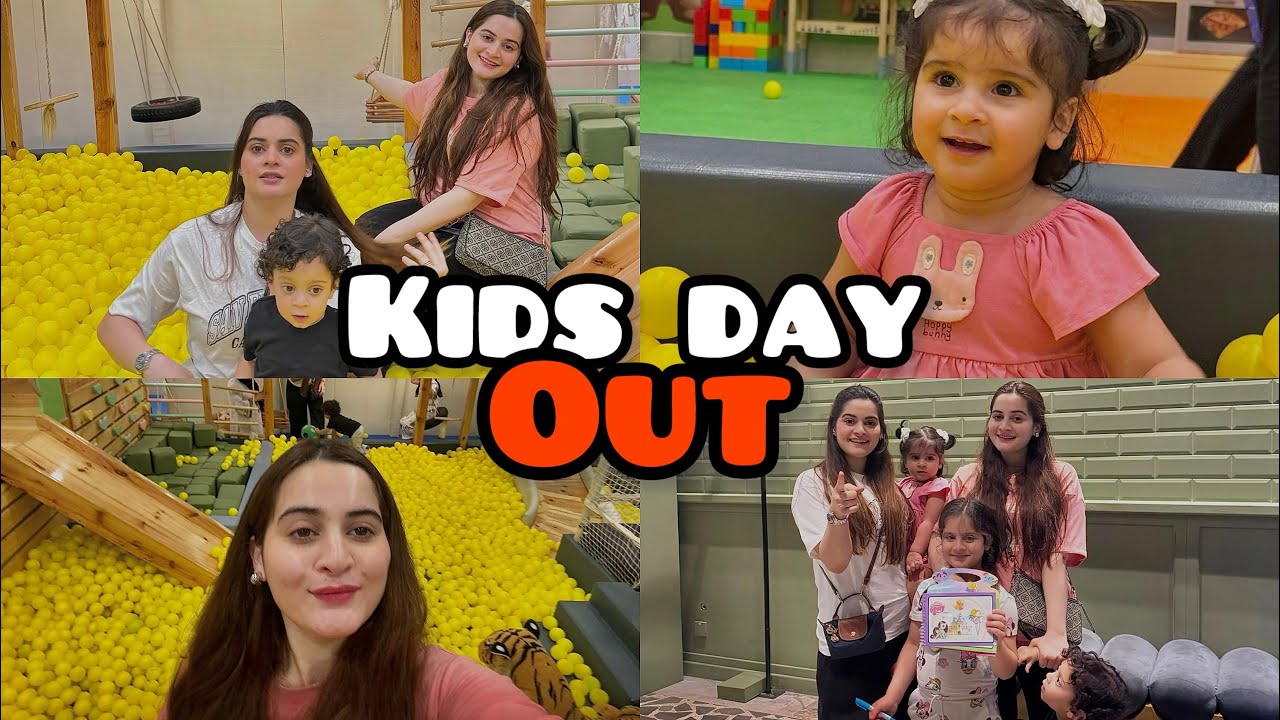 Day out with AMAL, HASAN and MIRAL - Aiman khan