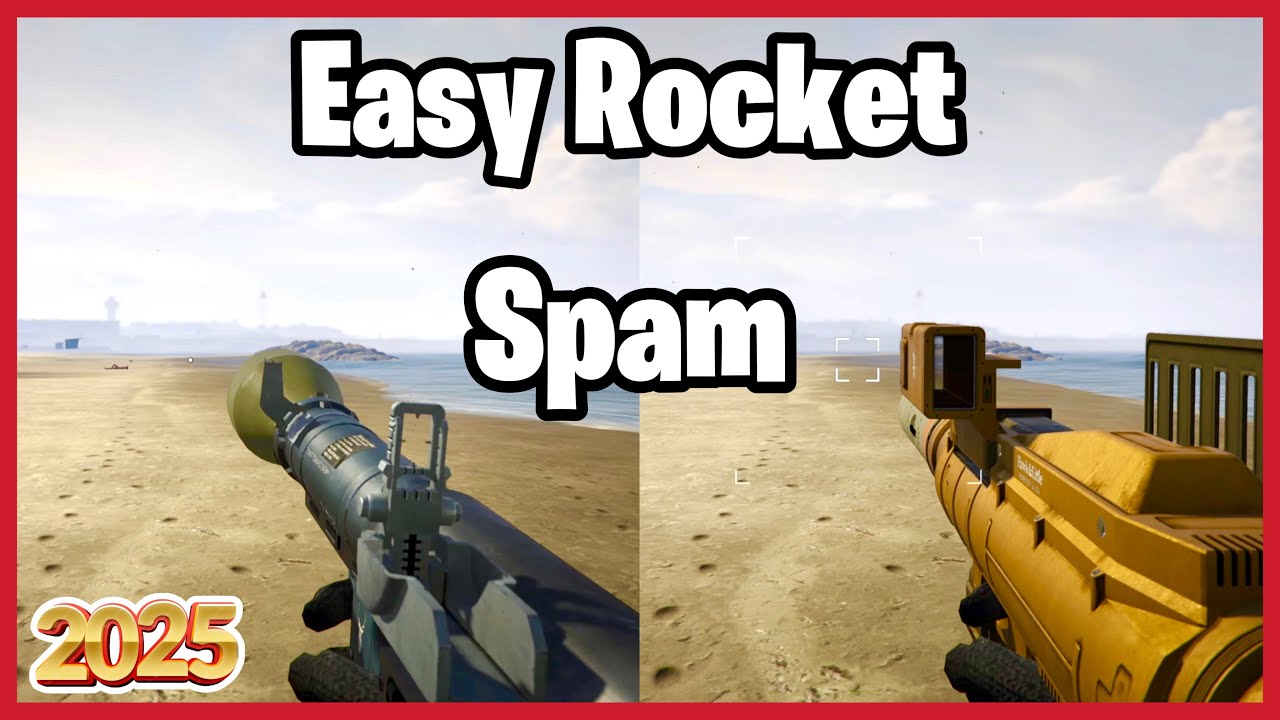 How To Spam Rockets In GTA Online 2025 ( Easy And Fast)