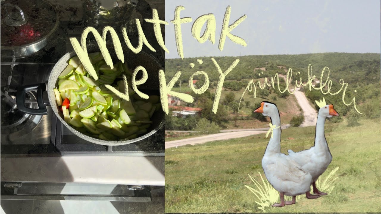 mutfağıma ve esnemez köyüne hoş geldiniz!🪿
