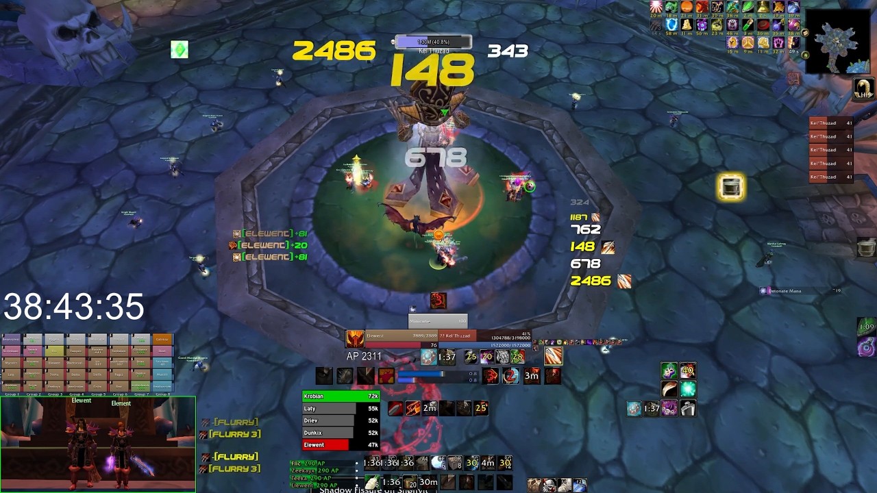 39:18 Naxxramas Speedrun | cooked | Classic Era (Warrior PoV)