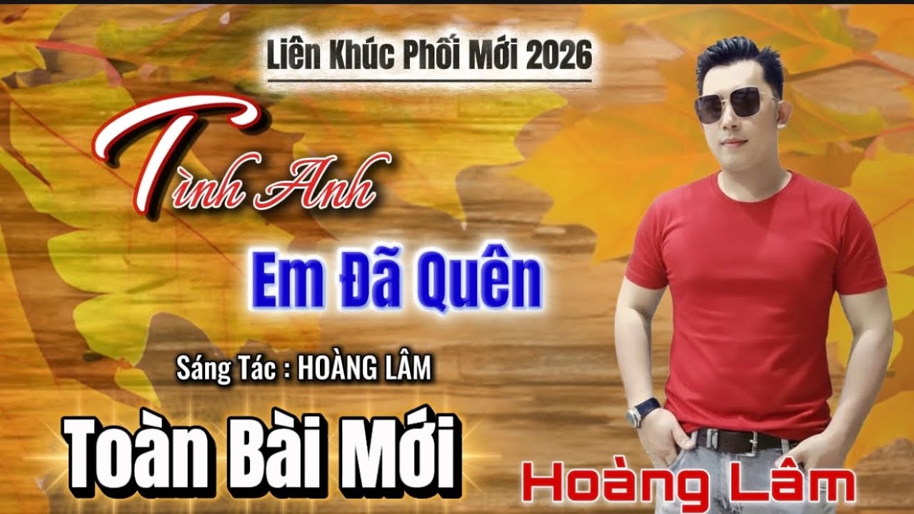 Liên Khúc Phối Mới 2026 | Tình Anh Em Đã Quên | Hoàng Lâm