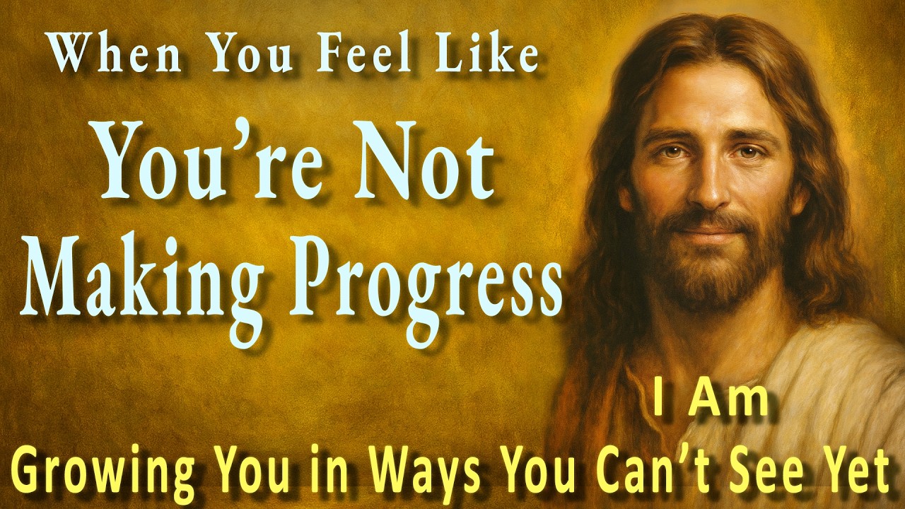 When You Feel Like You’re Not Making Progress — I Am Growing You in Ways You Can’t See Yet!