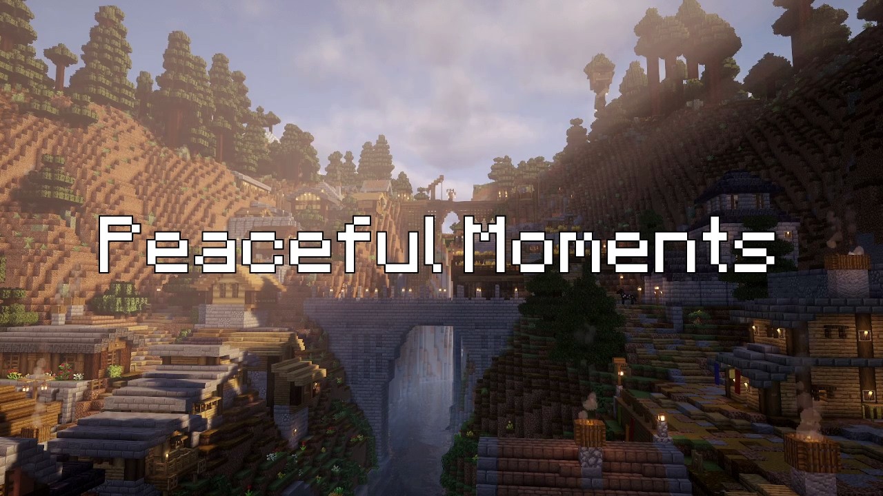 Lofi Minecraft Music – Medieval Mountain City | 2 Hour Cozy Ambience 🏰