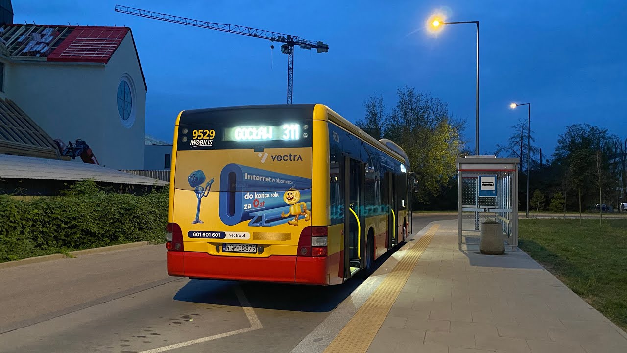 MAN NL253 Lion's City Hybrid #9529 (Mobilis Warszawa) [🚍311]