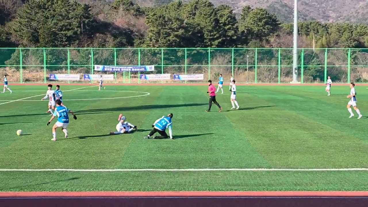 2026년 1월 12일 거제스토브리그 전반 관악fc u15 1:0인천(남)
