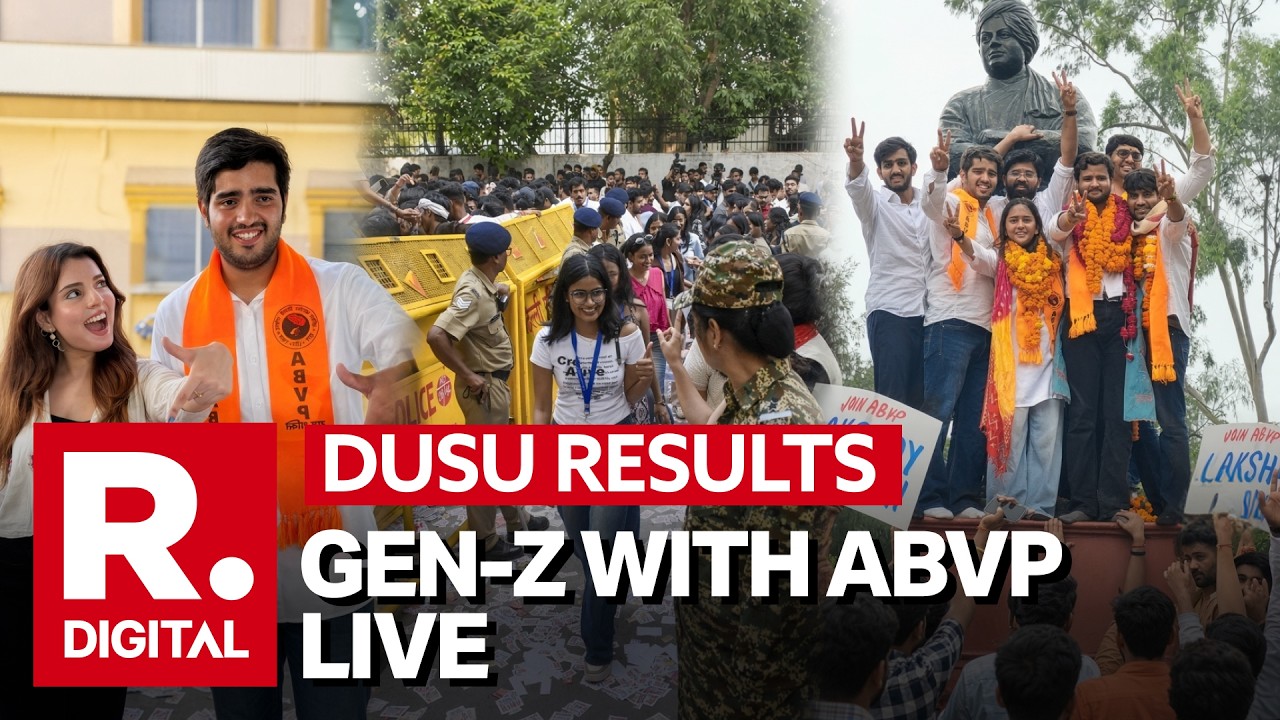 DUSU Election Results: ABVP&rsquo;s Big Gen-Z Push? Yash Dabas Leads President Race | Delhi University