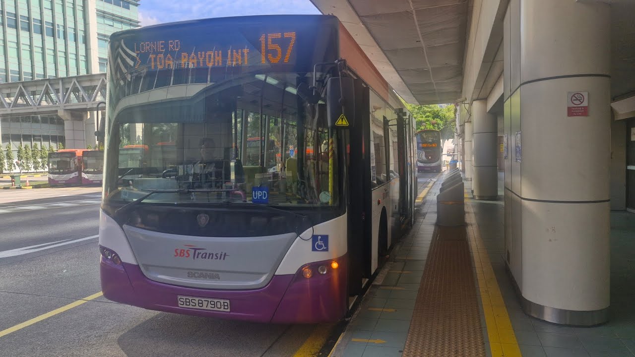 SBS Transit Bus Service 157 Scania K230UB Euro V Batch 1 SBS8790B 