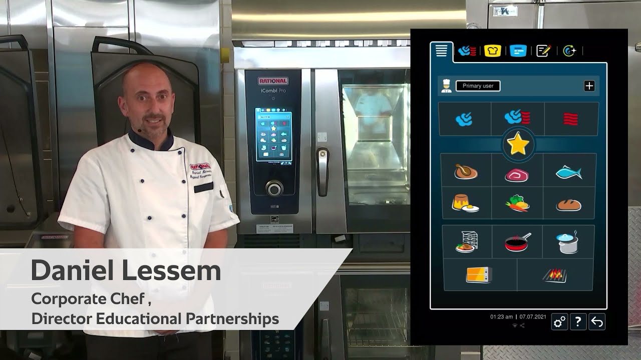 Settings for the iCombi Pro: Cooking, Cleaning & Data Management | RATIONAL