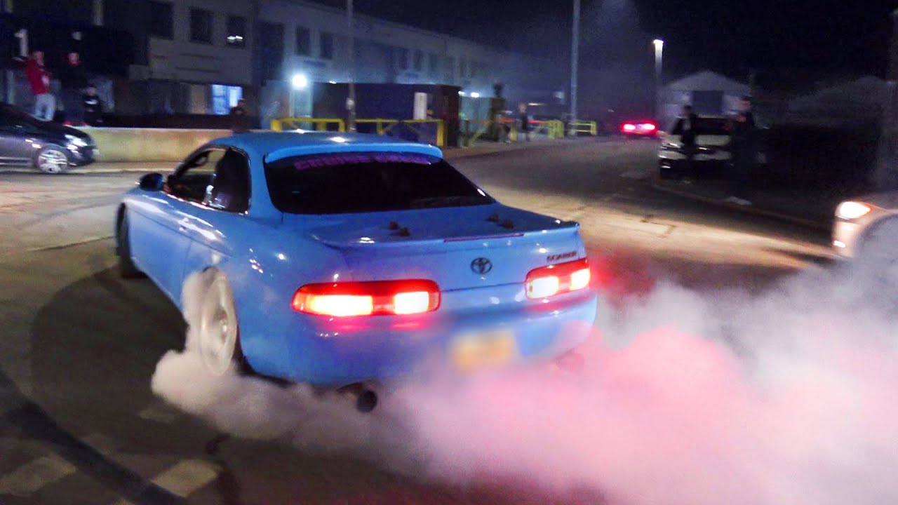 Soarer OWNS IT at Drift Meet!