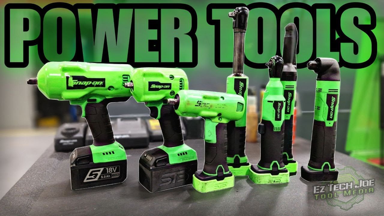 Мои мысли о каждом электроинструменте Snap-on, купленном мной за последний год!