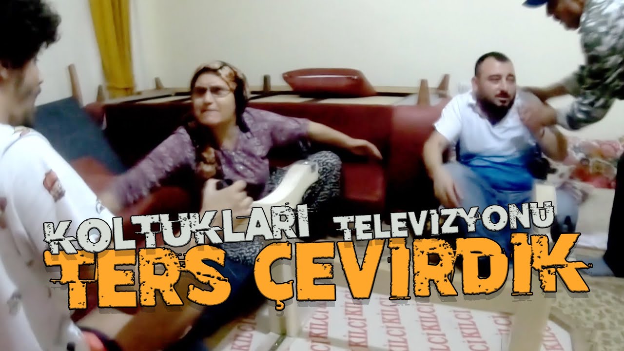 T&Uuml;M EŞYALARI TERS &Ccedil;EVİRDİM!