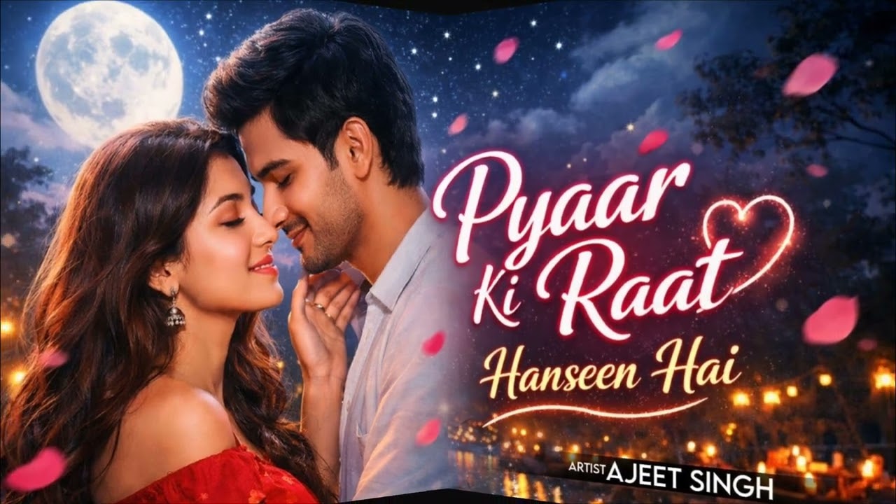 Pyar Ki Raat Hanseen | Ajeet Singh | Bollywood New Song 💕 Hurt Touching 