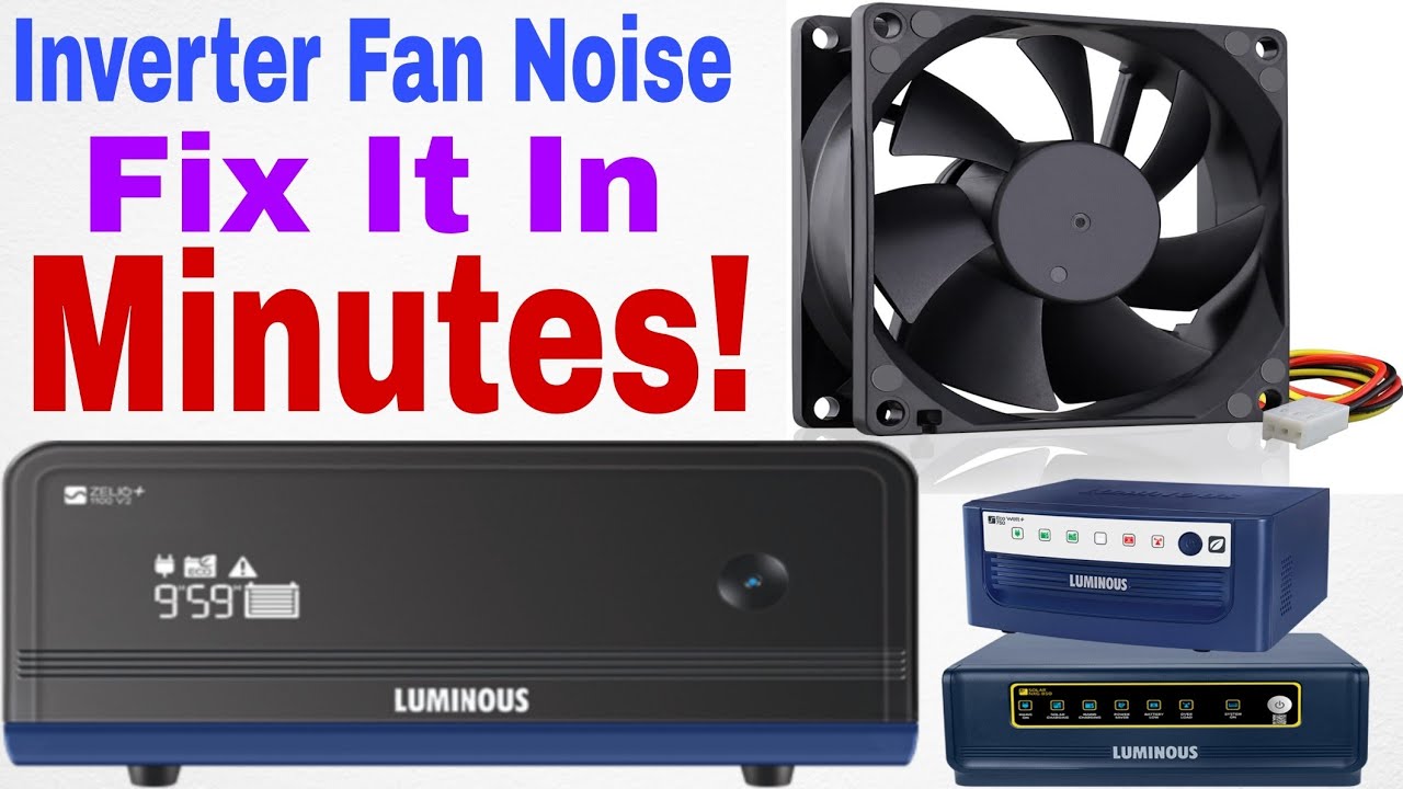 How to Fix Inverter Fan Noise