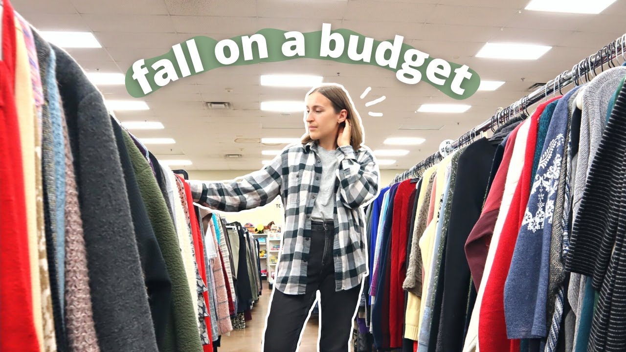 I went thrifting for my dream fall wardrobe