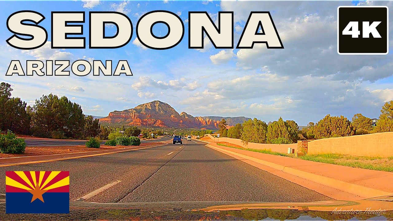 🏜 Sedona, Arizona 4K scenic drive
