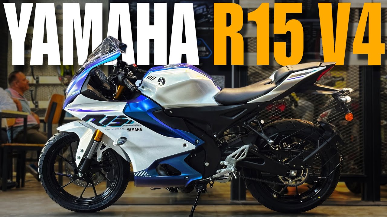 2025 Yamaha R15 V4 Matte Pearl White - Best Variant