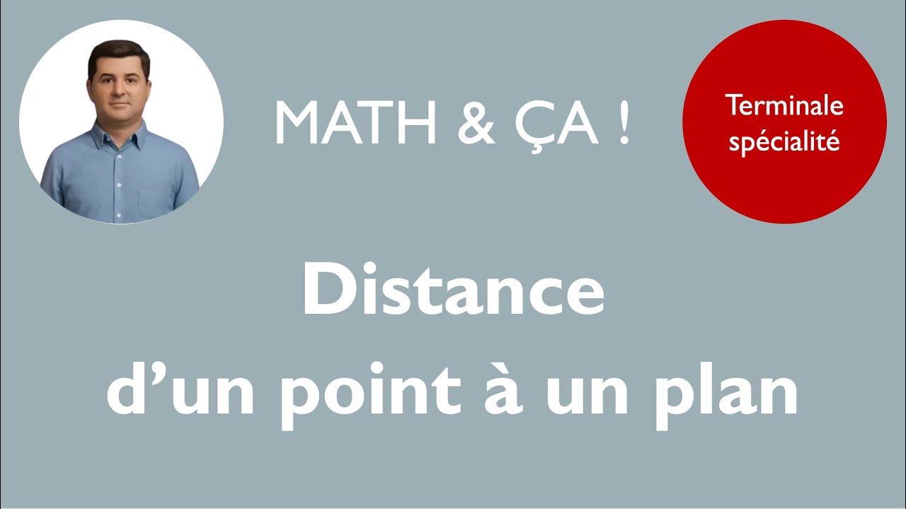 Distance d'un point à un plan
