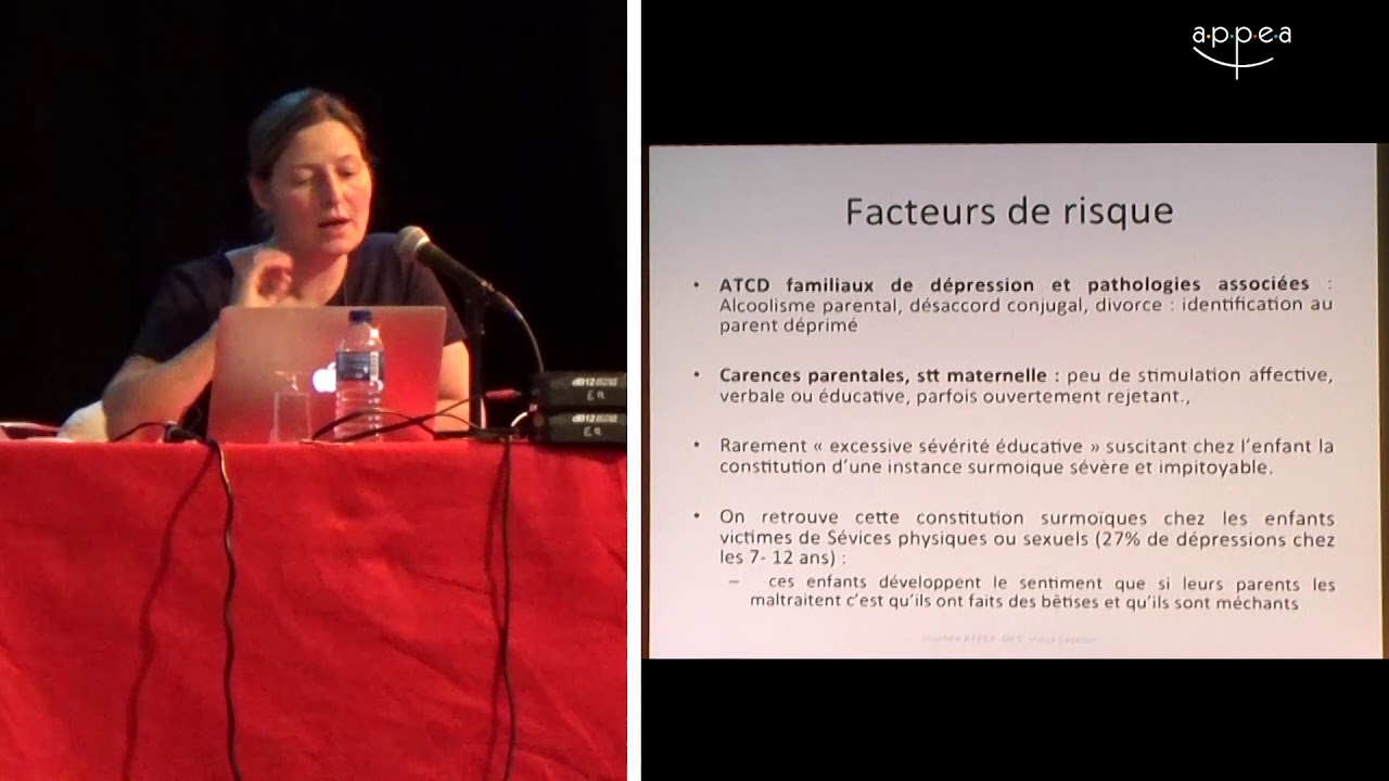 S. Viaux Savelon - La dépression chez le bébé et le jeune enfant