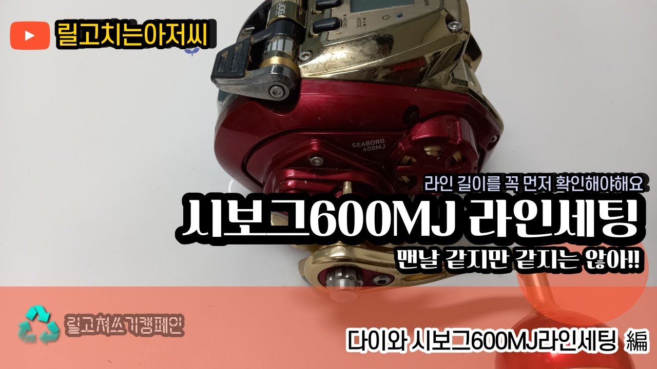 시보그600mj라인입력#다이와600mj