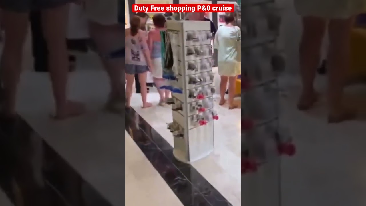 Duty Free Shopping Caribbean P&0 Cruise #shorts