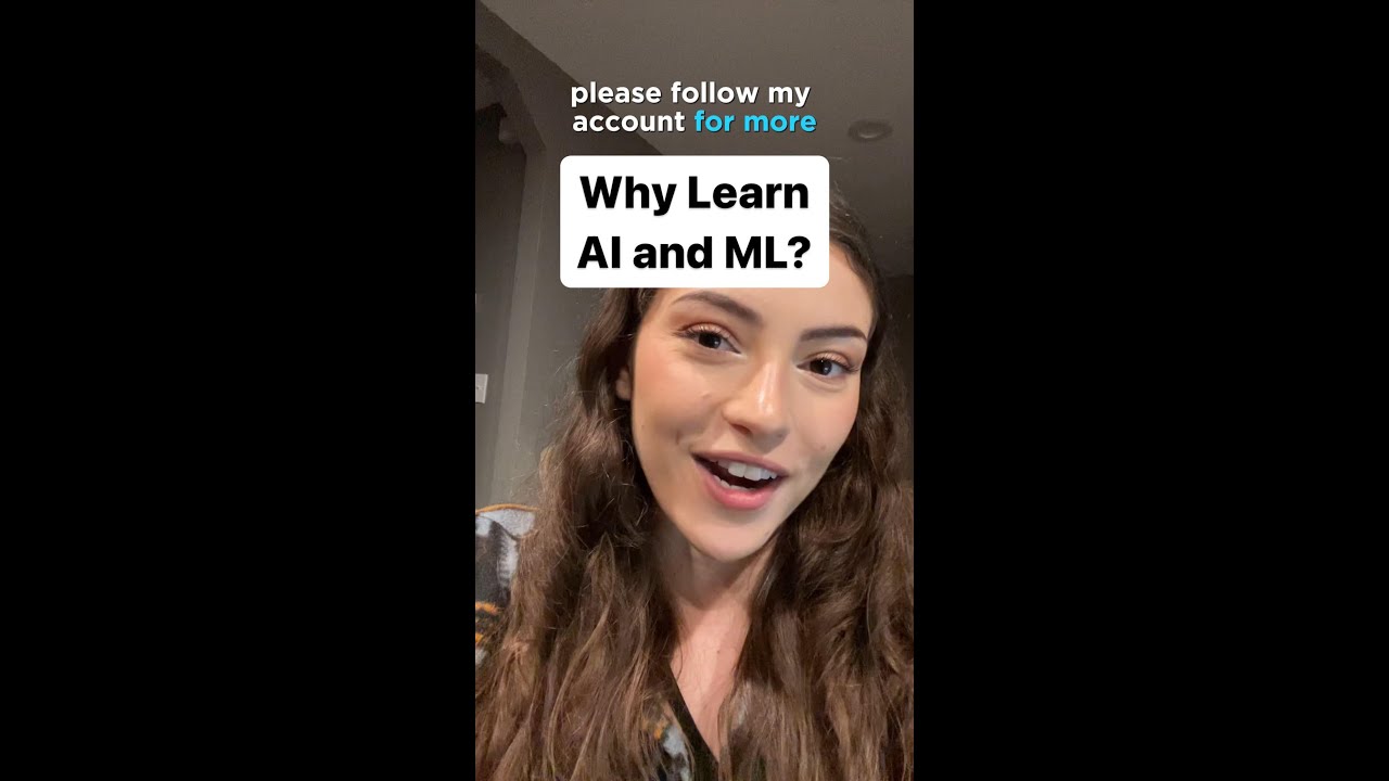 WHY YOU SHOULD LEARN ARTIFICIAL INTELLIGENCE AND MACHINE LEARNING! #artificialintelligence #ai