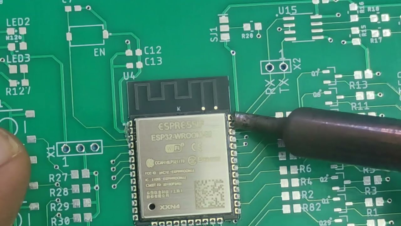 ESP32 SMD Soldering || PCB Assembly
