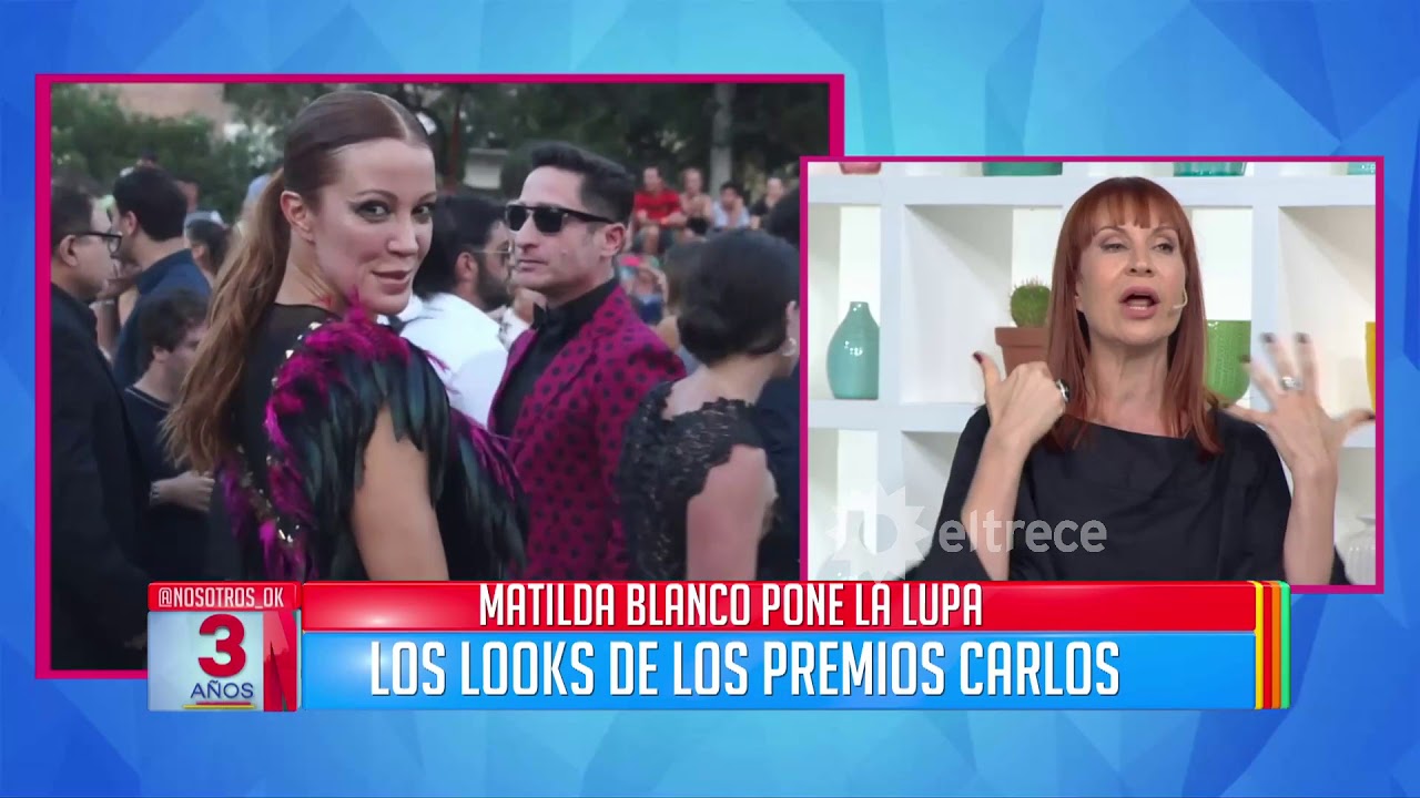 Matilda analizó los looks de los premios 