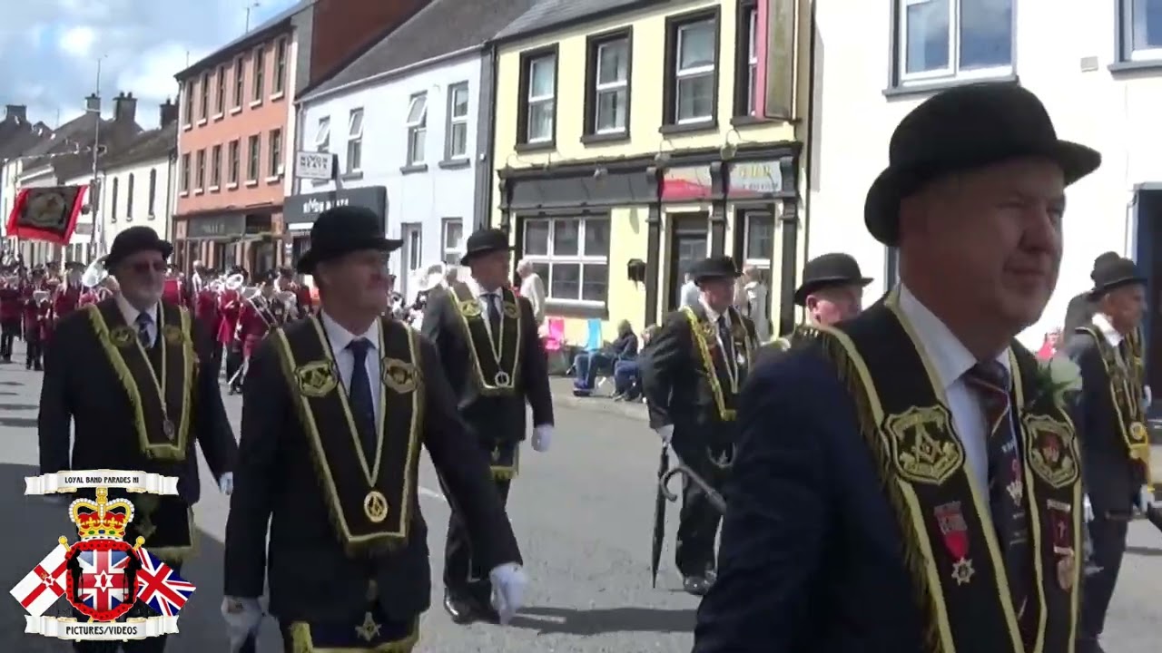 Churchill Sliver Band (1) @ Co Fermanagh Grand Black Chapter Parade 2023