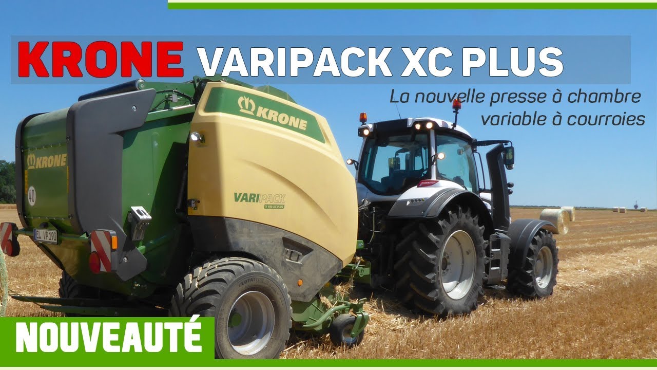 Nouvelles presses à chambre variable KRONE VariPack